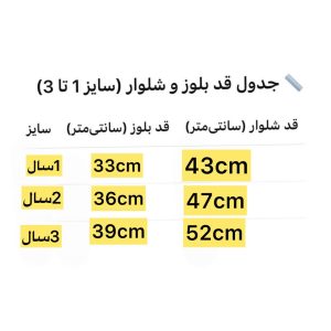 ست بلوزشلوار طرح  ملکه  کد120